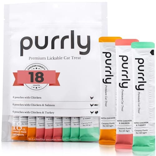 Avis Purrly Lickable Cat Treats – Le Test Complet du Variety Pack 18 Unités