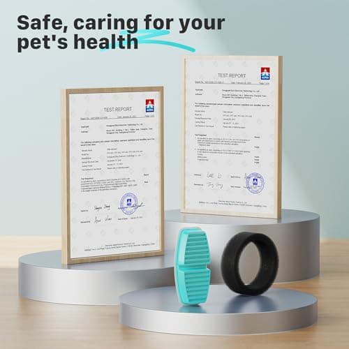BEMOONY Cat Water Fountain Filters: Pet Water Fountain Replacement Filter - 12 Packs of Cat Fountain Filters (6 Carbon Filters + 6 Sponges) - Multiple Filtration Please Replace it Every 2-3 Weeks