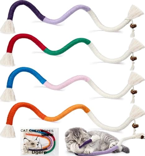 Dgerp Cat Chew Ropes Review: Safe, Catnip-Infused Toys for Happy Cats