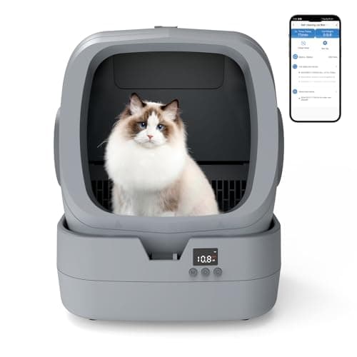 UPFAS Automatic Cat Litter Box Review: Ultra-Quiet Self-Cleaning for Medium Cats