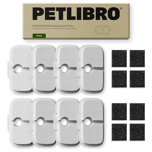 PETLIBRO Cat Water Fountain Filter Replacement Review: 8-Pack Worth It?