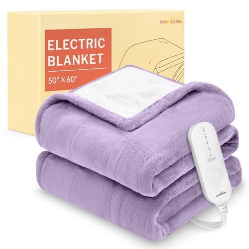 HOMLYNS LuxeHeat Heated Blanket Review: Soft, Safe, and Budget-Friendly