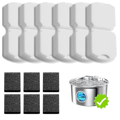 UMOCUOY Cat Water Fountain Filter Review: 12 Replacement Filters Put to the Test