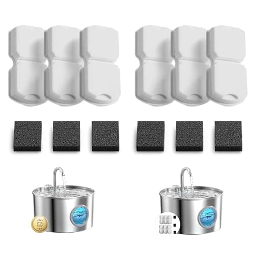 GIOTOHUN Cat Water Fountain Filter Replacement Review – 12 Pack Tested