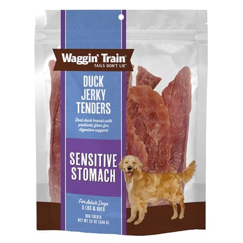 Test Waggin' Train Duck Jerky : Friandise au canard pour chiens sensibles