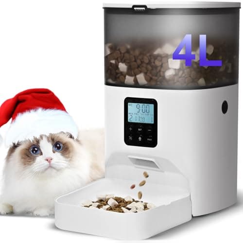 ANDOLL HOME Automatic Cat Feeder Review – 4L with Voice Recorder Tested