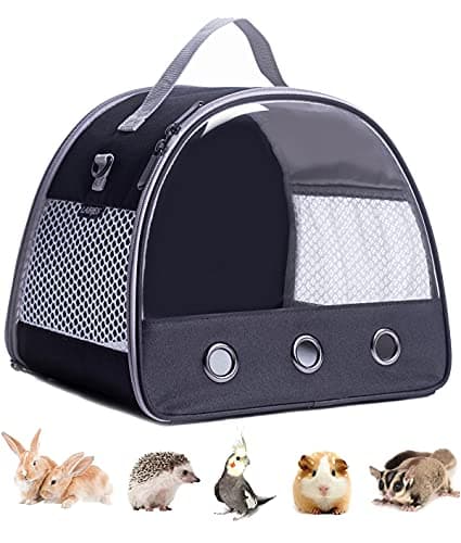 Guinea Pig Carrier Backpack Review – Clear Bubble Ventilated Design