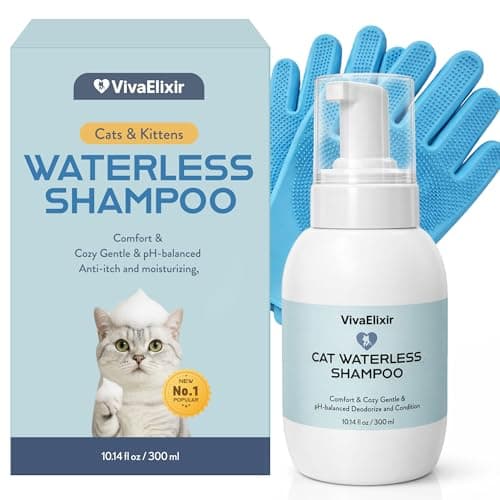 Cat Shampoo and Conditioner 2-in-1: A Vet-Formulated No-Rinse Option Worth Trying
