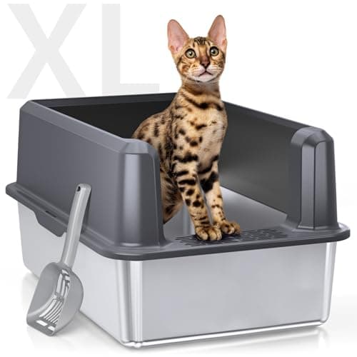WoofiGo Edelstahl Katzenklo XXL Test: Lohnt es sich?