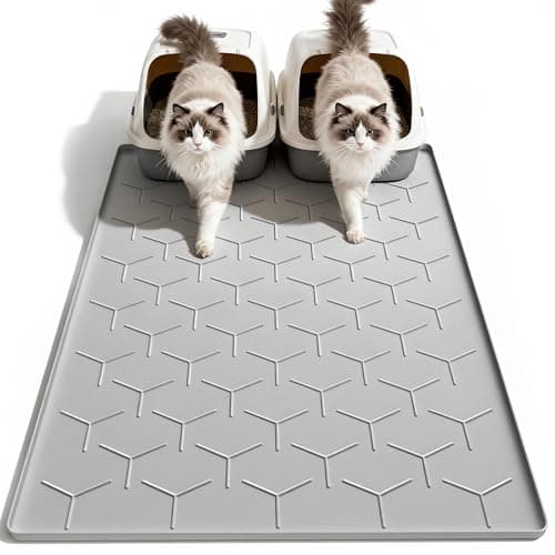 Garoopion Cat Litter Mat Review – 40" x 28" Silicone Litter Trapping Mat