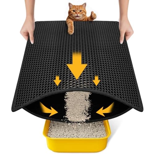 Polarduck Kattenbak Mat Review: Compacte 60x37 cm Mat voor Kleine Ruimtes