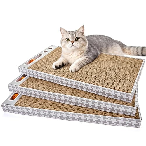 Avis MARKARBARKKA Cat Scratching Board 3 Pack – Le griffoir carton qui vaut vraiment le coup ?