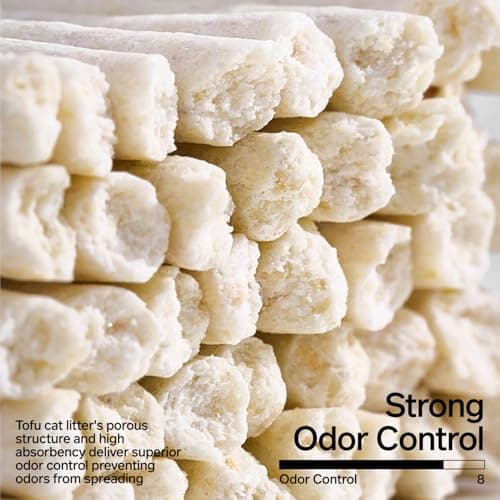 pidan Mix Cat Litter,Tofu Cat Litter with Bentonite 70%:30%,Absorbent and Fast Drying,Flushable Tofu Litter,Selected Quality Pea Dregs,5-Fold Water Absorption,Strong Clumping(5.3lb×2bags)