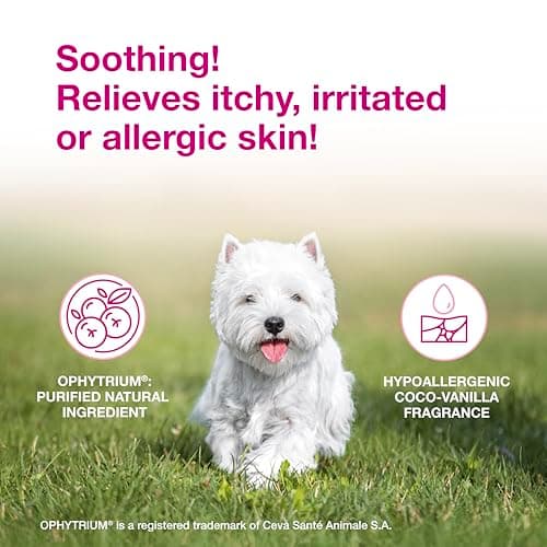 Douxo S3 Calm Shampoo, Contains 0.75% Ophytrium, Soothing, For Itchy, Irritated or Allergic Skin, For Dogs and Cats, 6.7 fl. oz. (200mL)