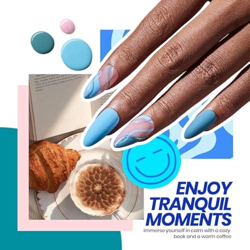 Beetles Gel Nail Polish Kit with U V Light, 68 Pcs Gel Nail Kit 35 Colors Emotional Spectrum with Base Matte&Glossy Top Coat Soak Off Nails Supplies Manicure Set Home Salon Gifts for Women