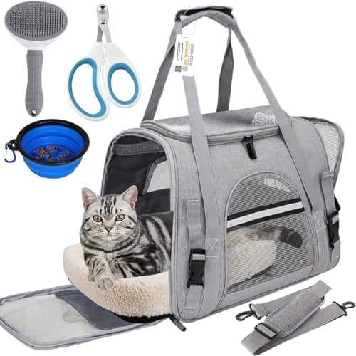SZZJKJ Pet Carrier Bag Review: Airline Approved for Cats & Dogs