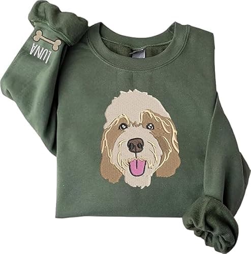 LullabyMall Custom Pet Embroidered Sweatshirt Review – Worth It?