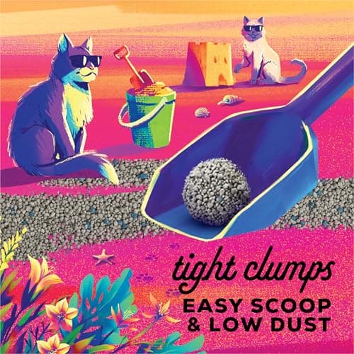 Purina Tidy Cats Bahama Sunset Scented Clumping Cat Litter Odor Control Formula